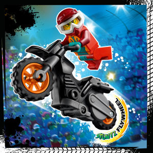 LEGO City Fire Stunt Bike 60311 Motorcycle Like Honda Suzuki Yamaha KTM  Kawasaki