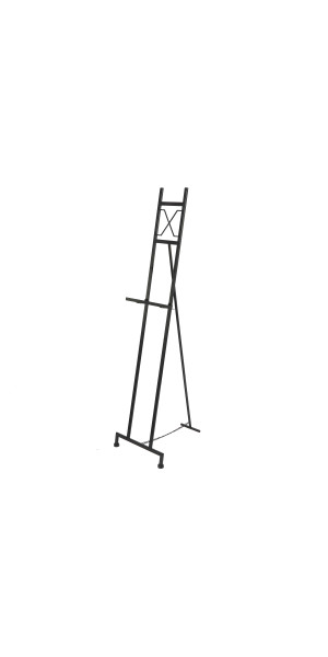 17W, 70H Metal Traditional Easel, Black, 1-Piece