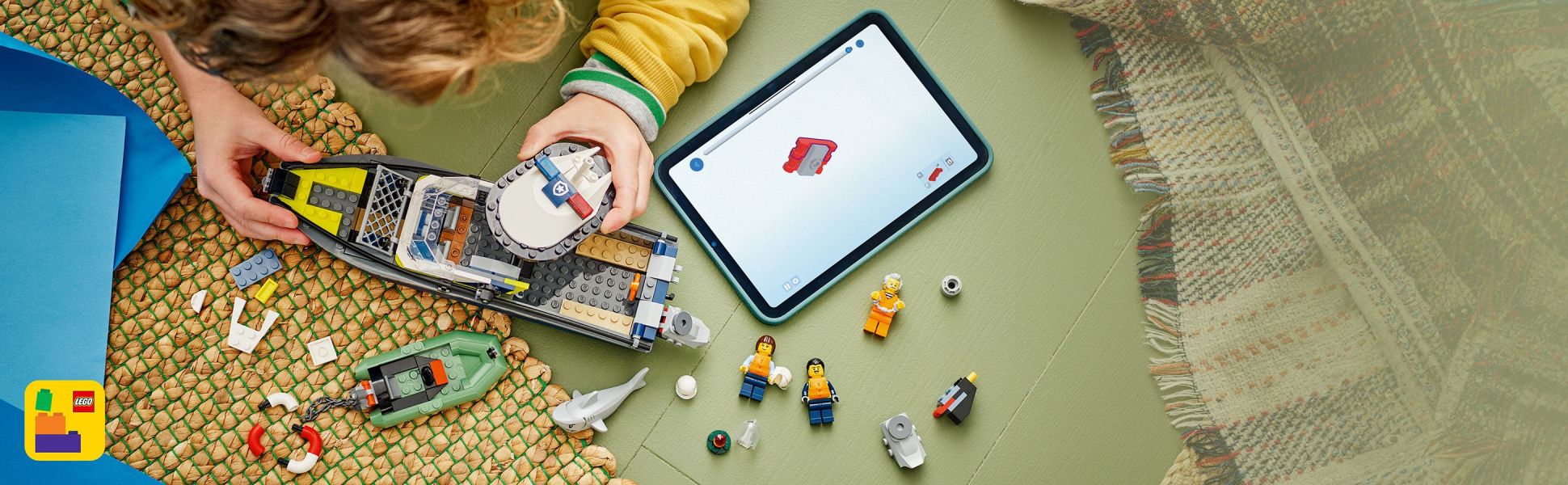 Builders can zoom in, rotate sets in 3D and track their progress using the fun, intuitive LEGO Builder app.