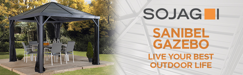 SOJAG Sanibel Gazebo - Live your best outdoor life