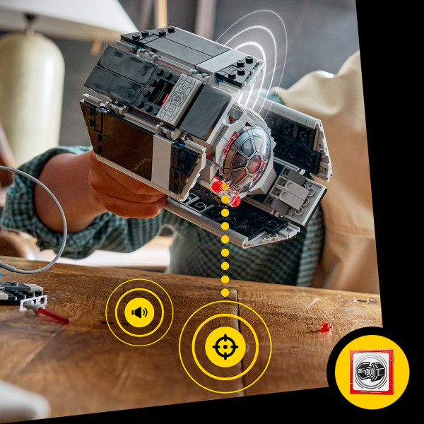 Turn left and right to activate iconic TIE Fighter sounds.