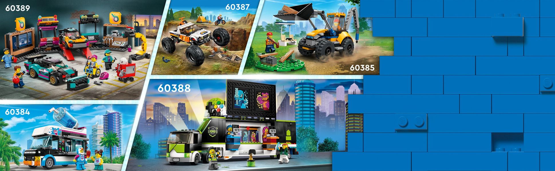 LEGO City Gaming Tournament Truck 60388, Gamer Gifts for Girls, Boys, and  Kids, Esports Vehicle Toy Set for Video Game Fans, Featuring 3 Minifigures,  Toy Computers and Stadium Screens, Ages 7+ 