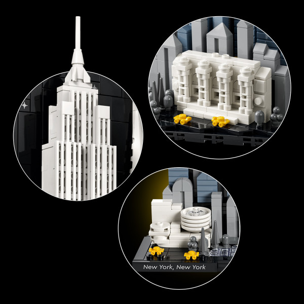 Empire State Building, the Guggenheim and the Met art museums.