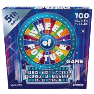 Wheel of Fortune　英語版 Pressman Wheel of Fortune Game: 6th Edition, TV Show Based Party