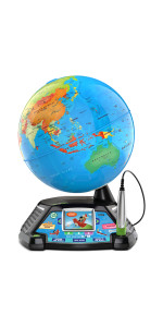V Tech VTech Spin & Learn Adventure Globe World adventure with globes  80-126100 
