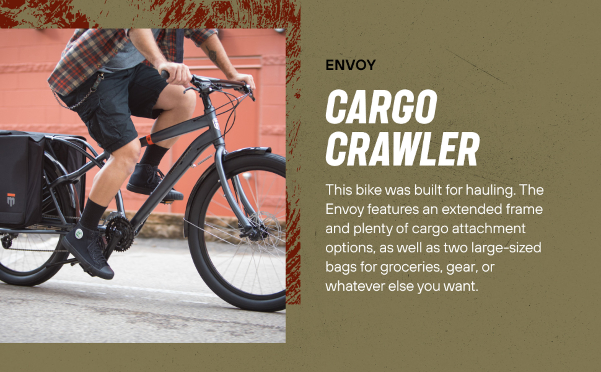 Costco Mongoose Mongoose Envoy Cargo Bike Small/Medium Frame With