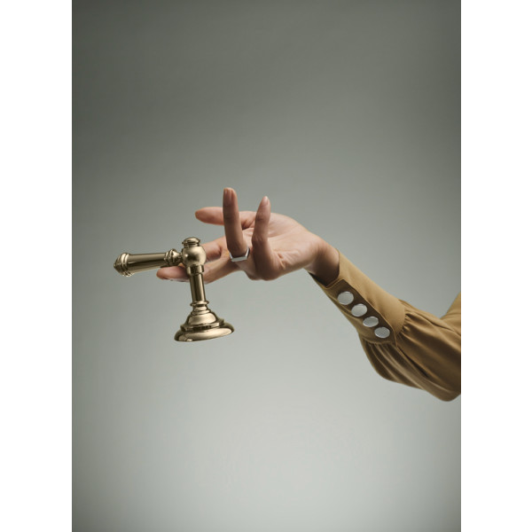 KOHLER Artifacts 5.375 in. Bathroom Sink Spout with Bell Design in