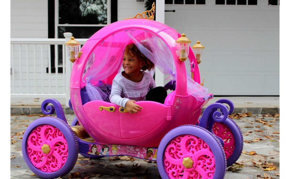 princess carousel power wheel