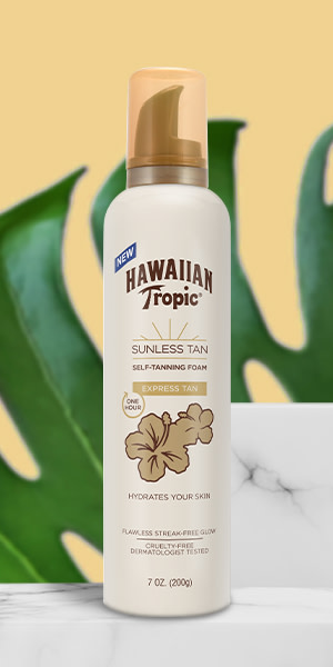Hawaiian Tropic 1 Hour Express Sunless Tanning Foam