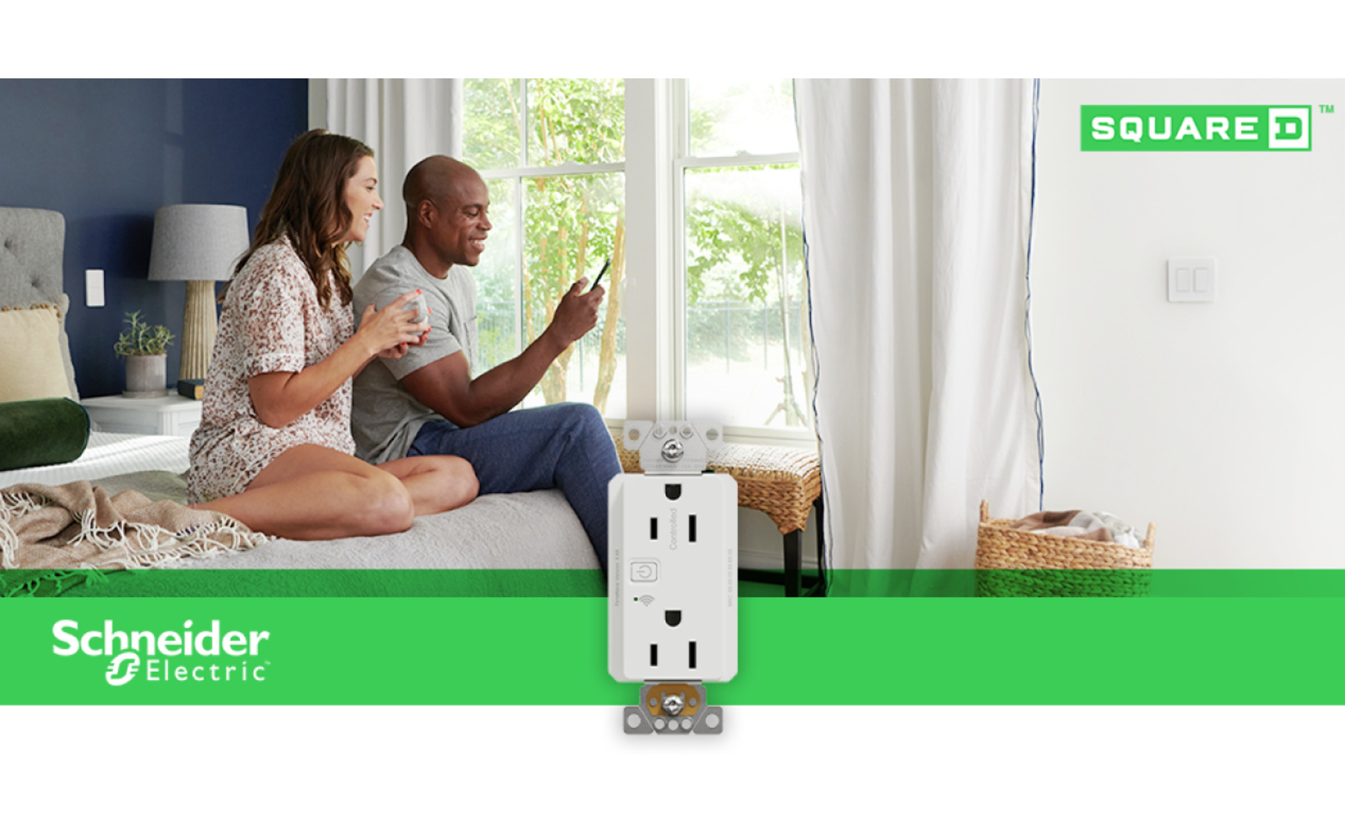 Square D X Series 20 Amp 125-Volt Tamper Resistant Indoor GFCI