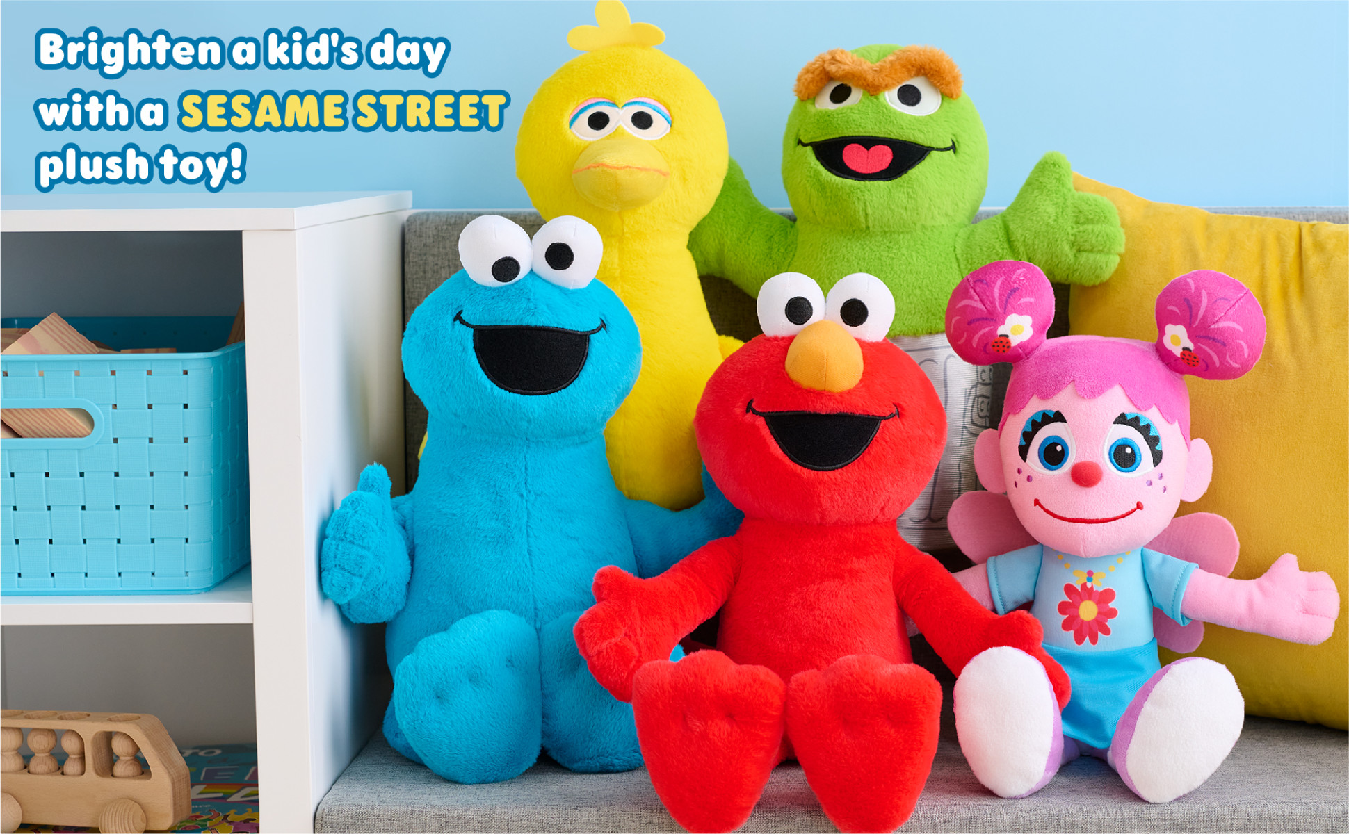 Sesame Street Large Plush Abby Cadabby Kids Toys for Ages 18 month Walmart