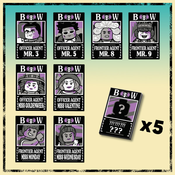 Will you uncover the 5 secret dossier tiles?