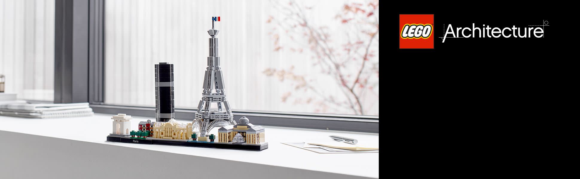 LEGO Architecture Paris Skyline, Collectible Model Building Kit