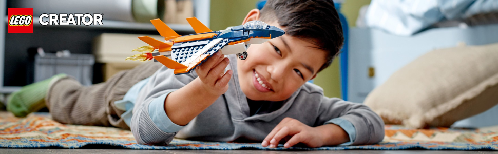 LEGO Creator Supersonic-jet 31126 by LEGO Systems Inc.