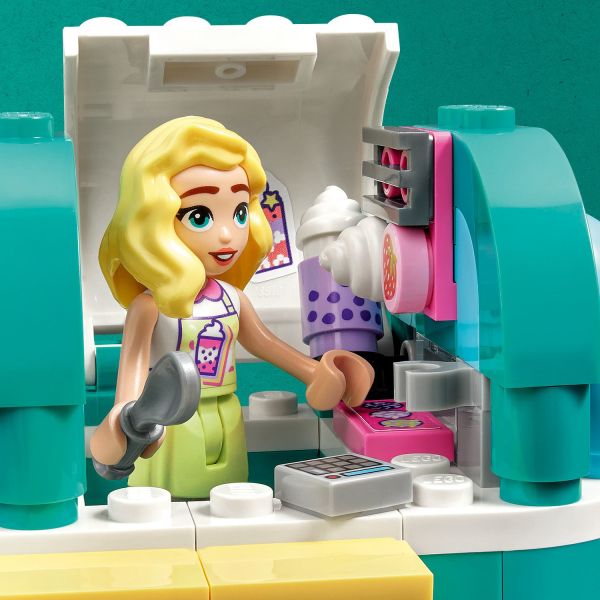 Lego friends 41733 negozio mobile di bubble tea, giocattolo per bambini 6+  con monopattino e mini bamboline nova e matilde - Toys Center