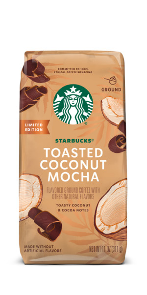 Starbucks Toasted Coconut Mocha Flavored Ground Coffee