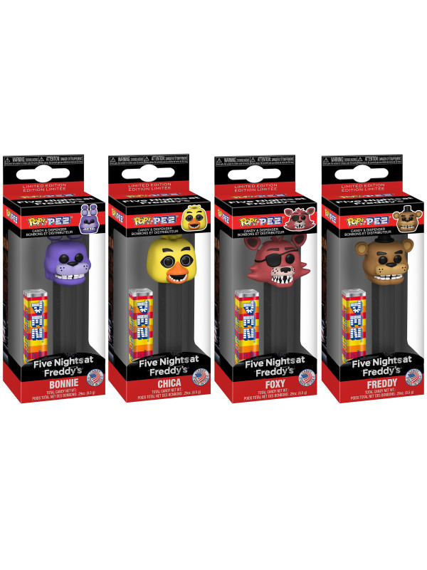  Funko Pop! PEZ: Five Nights at Freddy's Holiday