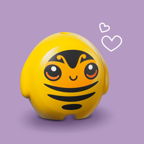 Check out the adorable LEGO -piece plushie.