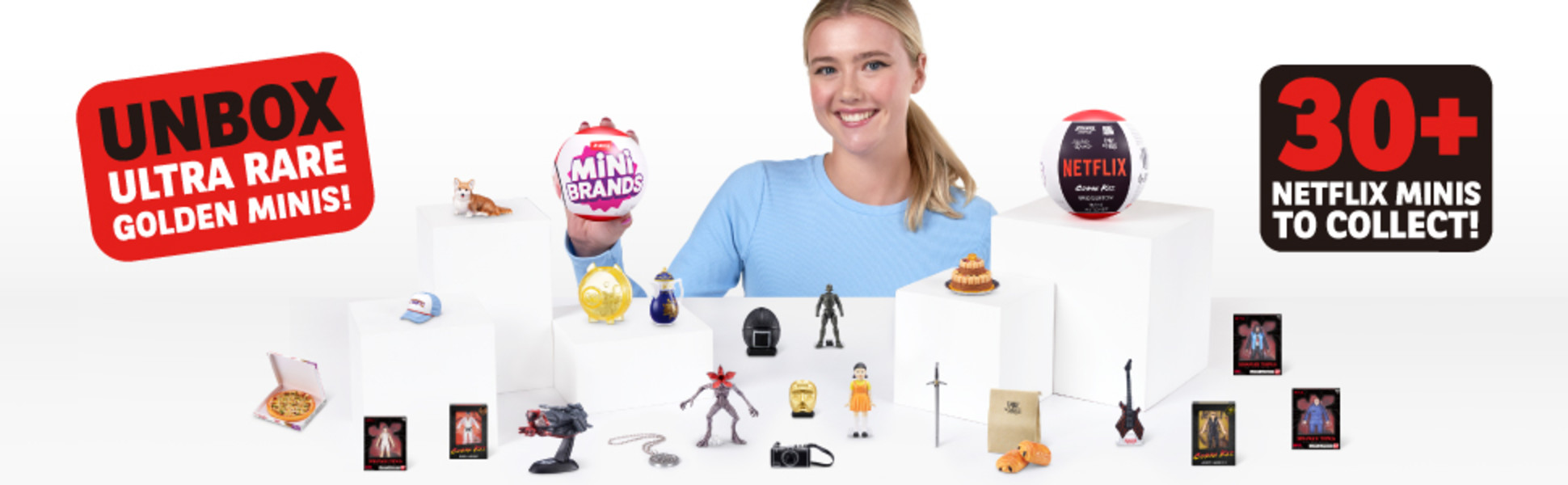 Mini Brands Netflix Capsule, Novelty Unbox Surprise, by ZURU