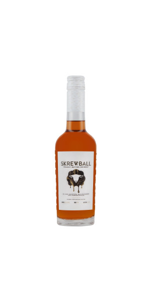 ピーナッツバターウィスキー　SKREW BALL 35% Skrewball Peanut Butter Whiskey with Natural Flavors, 375 ml