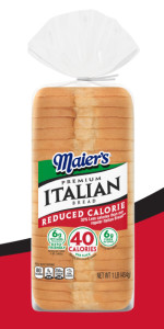 Maier's Unseeded Italian Bread, Reduced Calorie, 16 Ounce Bag