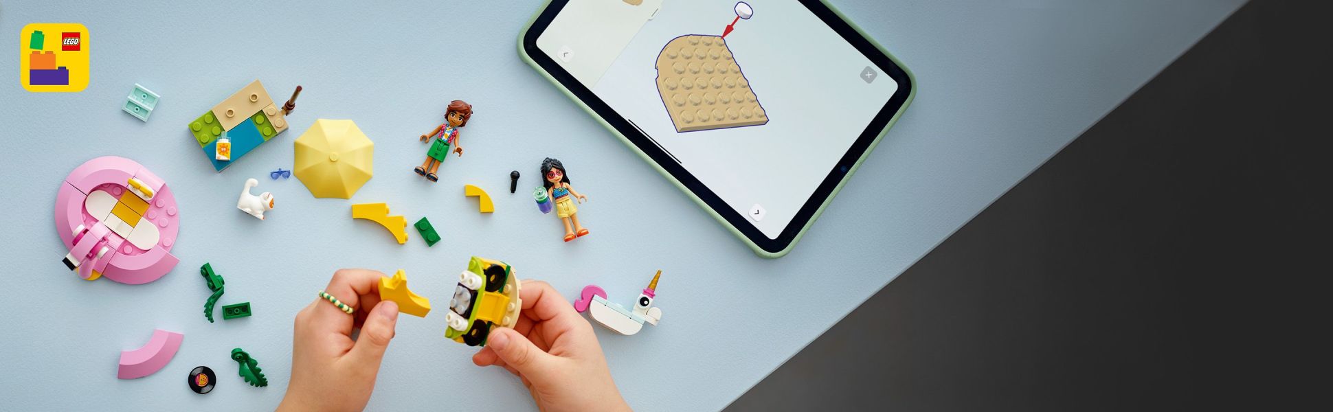 Builders can zoom in, rotate sets in 3D and track progress using the fun, intuitive LEGO Builder app.