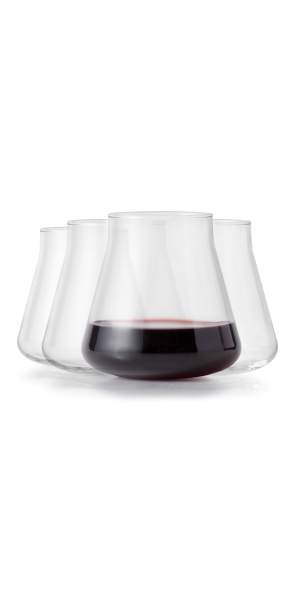 Libbey Magnitude Stemless Wine, 15oz, Set of 4