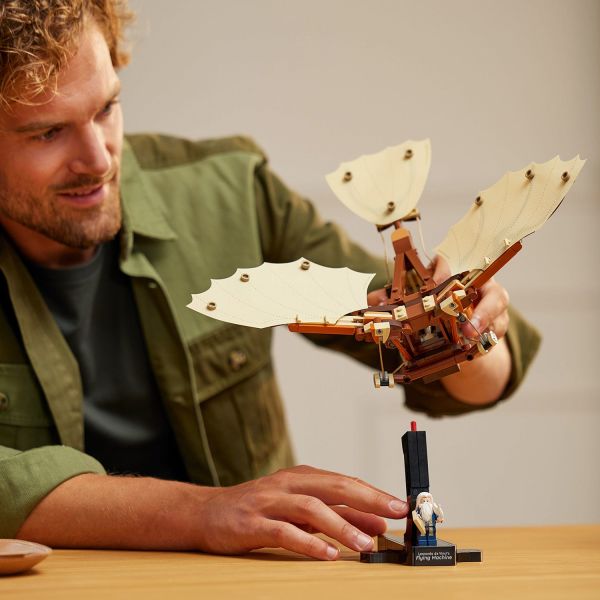 Craft a detailed replica of da Vinci’s visionary design.