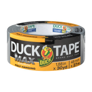 Duct Tape Heavy Duty Black Color Roll Waterproof, Durable, Multipurpose  Utility Strip for Repair and Home Use â€“ by Emraw 