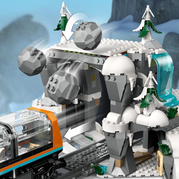 LEGO City Explorers' Arctic Polar Express Train Set Toy 60470