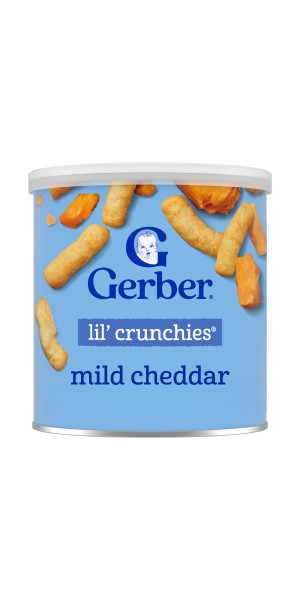 Gerber Lil’ Crunchies® Mild Cheddar 1.48oz