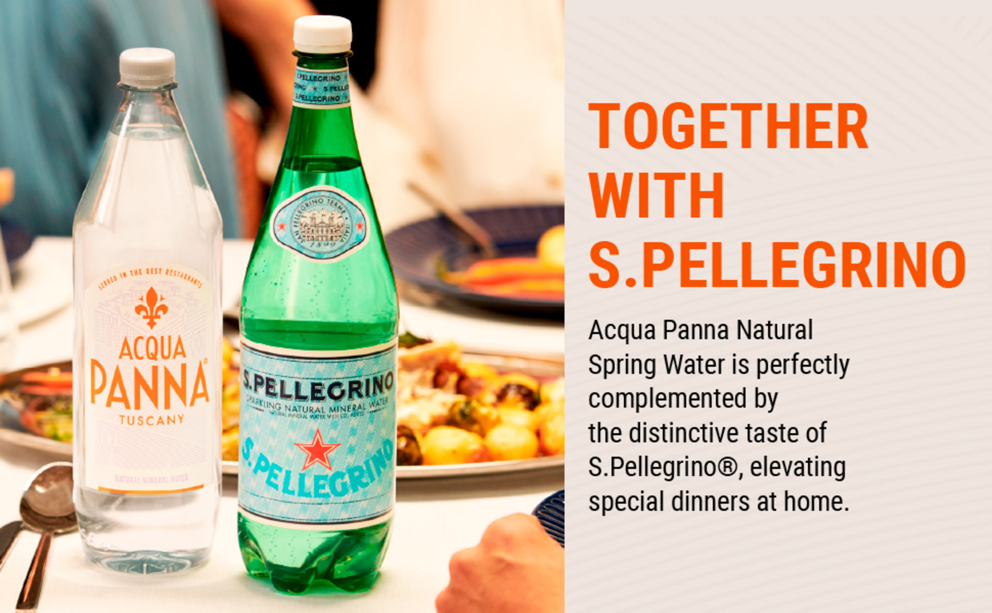 Acqua Panna Natural Spring Water plastic water bottles, fl