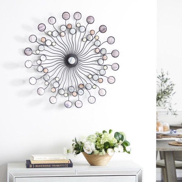 Decorative Art 50s 60s 70s セット Amazon.com: Erosebridal Groovy Happy Flower Tapestry Sun