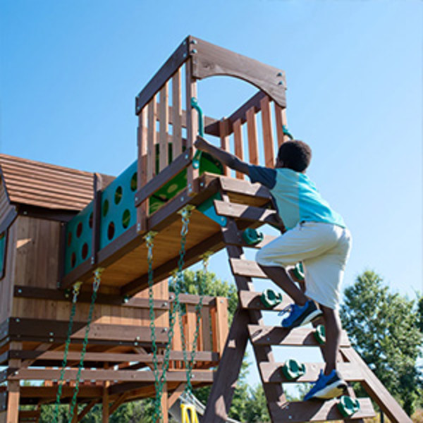 Backyard Discovery Woodridge Elite All Cedar Swing Set