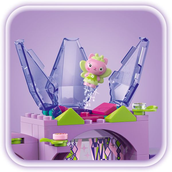Meet Kitty Fairy, sitting on her crystal flower throne.