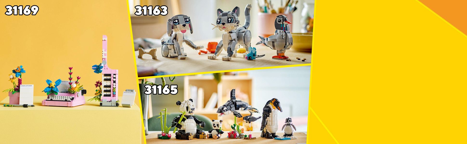Check out other 3in1 LEGO Creator sets