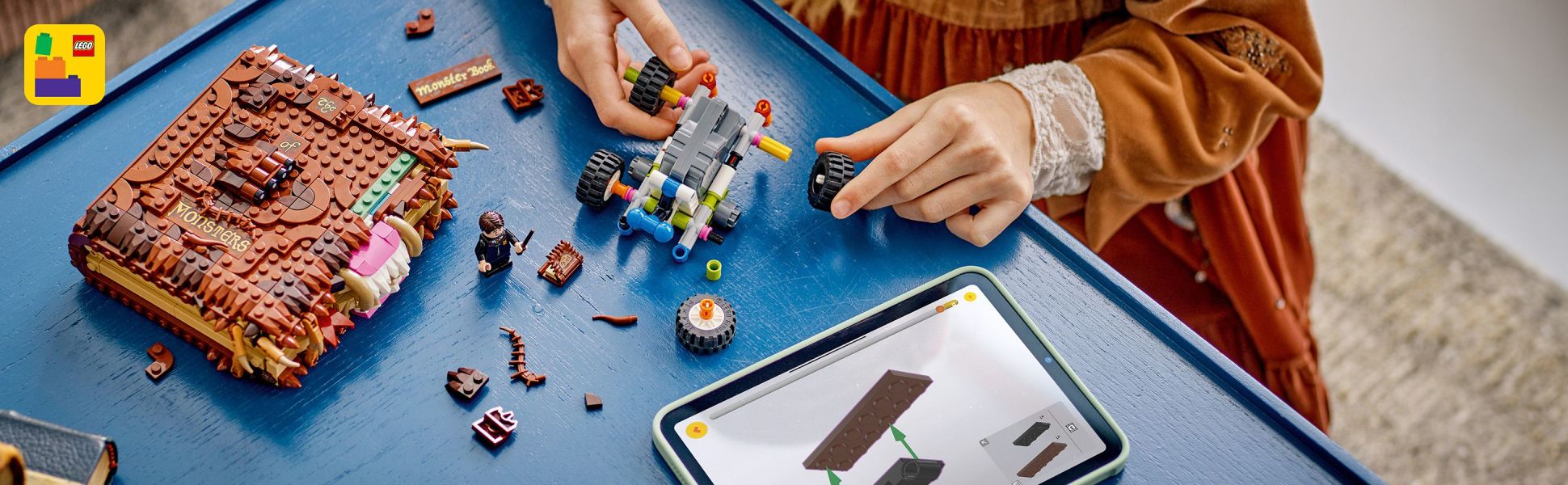 Builders can zoom in, rotate sets in 3D and track progress using the fun, intuitive LEGO Builder app.