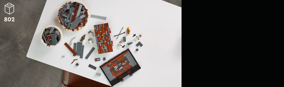 LEGO® Star Wars® Death Star Trash Compactor Diorama 75339 Building Kit (802  Pcs)