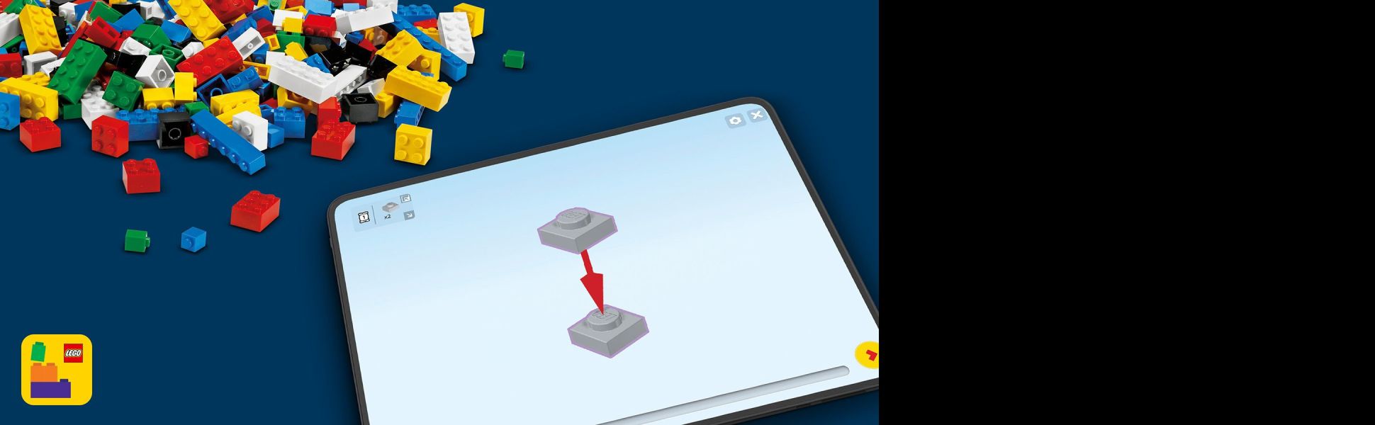 Builders can zoom in, rotate sets in 3D and track progress using the fun, intuitive LEGO Builder app.