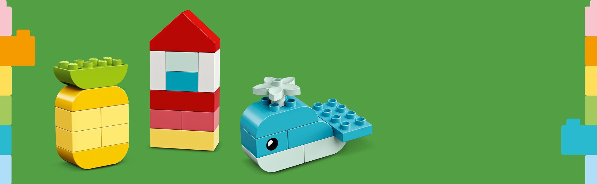LEGO DUPLO Classic Heart Box, First Bricks Building Toy