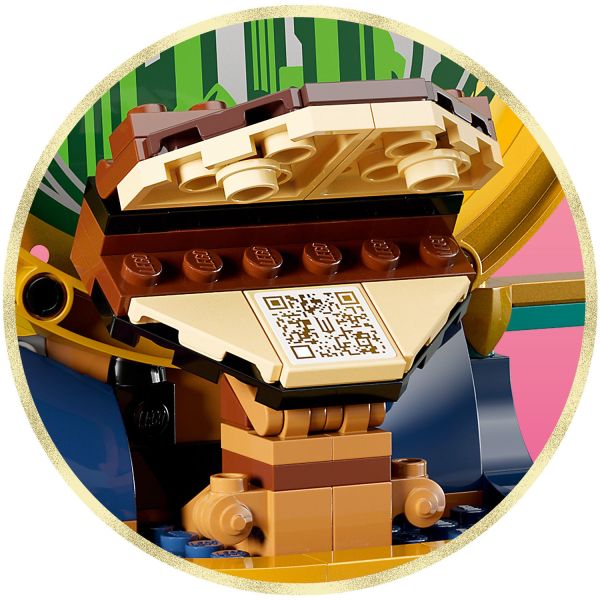 Scan the QR code to sing along to “Defying Gravity”.