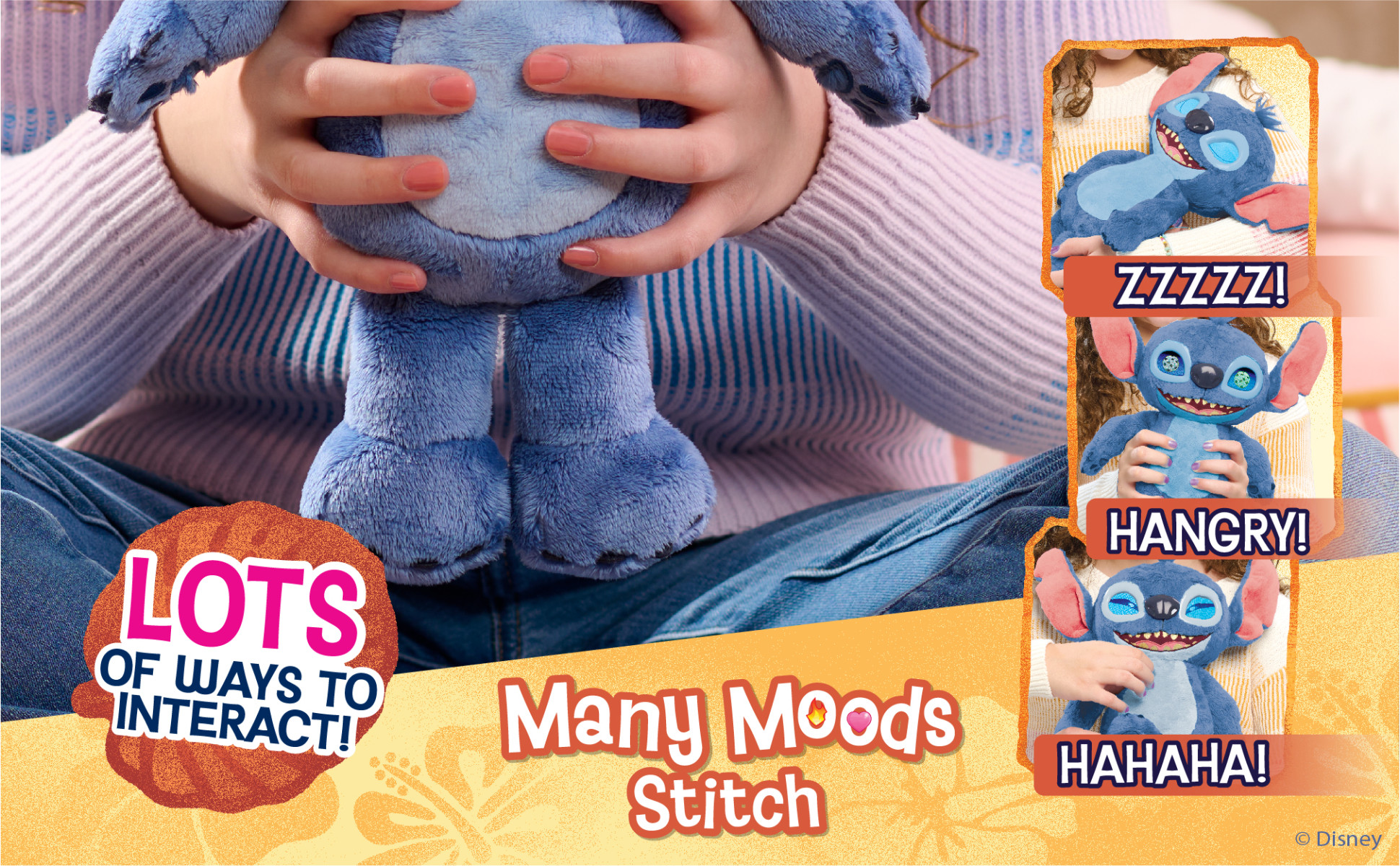 Disney Stitch Many Moods Stitch Sounds and Phrases
