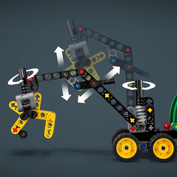 Check out the boom that rotates 180 degrees.
