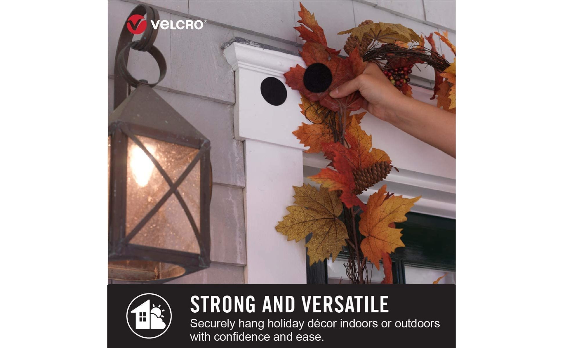 VELCRO® Brand Industrial-Strength Heavy-Duty Fasteners, 2 x 4 ft