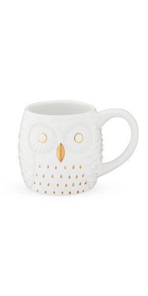 Funny Cute Pink Owl Pattern Travel Mug