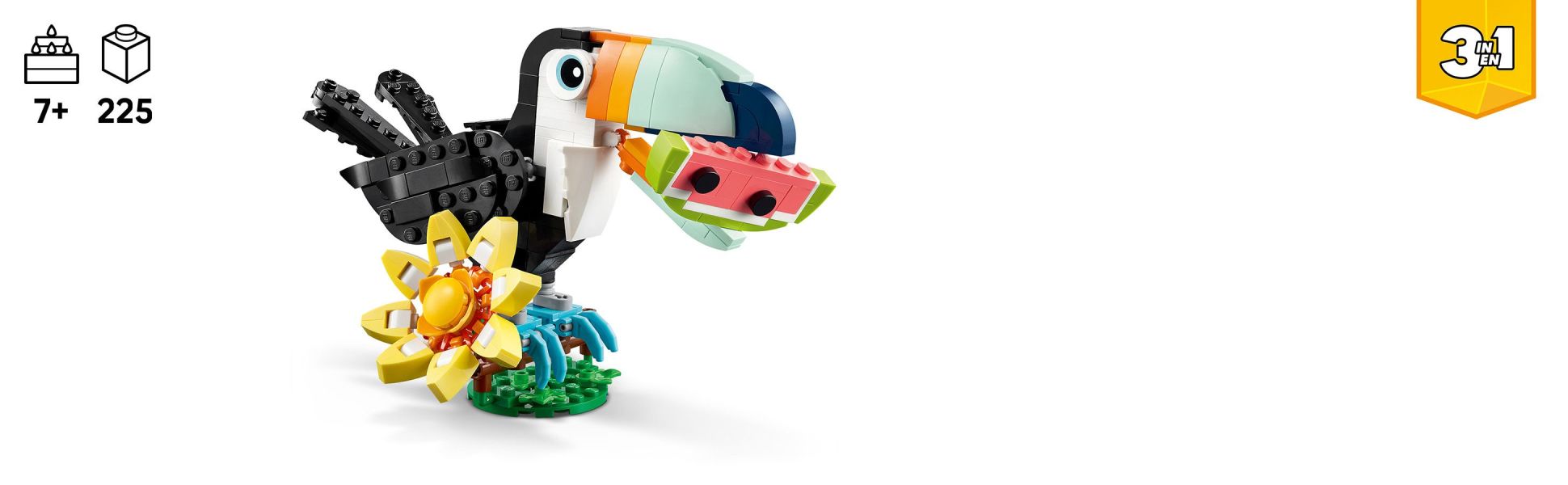 LEGO Creator 3 in 1 Wild Animals: Tropical Toucan 31173 6540424