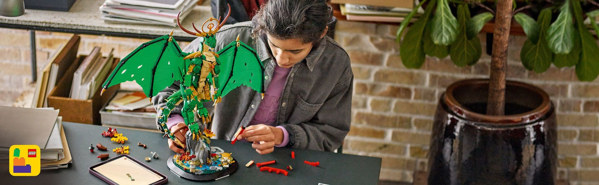 Builders can zoom in, rotate sets in 3D and track their progress using the fun, intuitive LEGO Builder app.