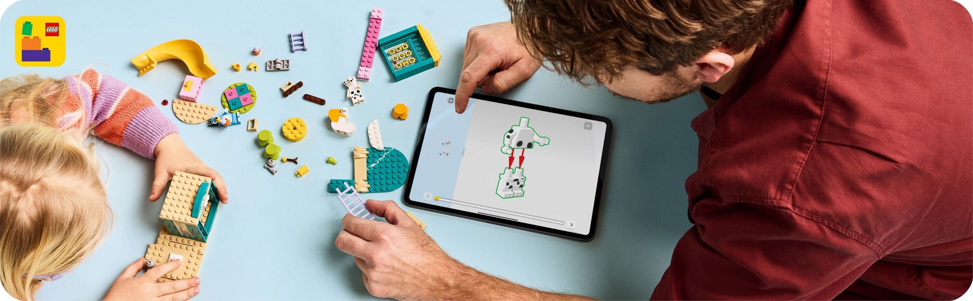 Builders can zoom in, rotate sets in 3D and track their progress using the fun, intuitive LEGO Builder app.