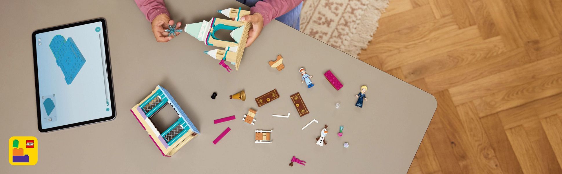 Young builders can zoom in, rotate sets in 3D and track their progress using the fun, intuitive LEGO Builder app.
