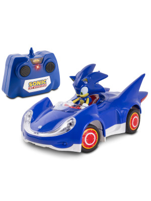 Sonic & Sega All-Stars Racing RC Vehicle Toy: 1:28 Scale, 2.4GHz
